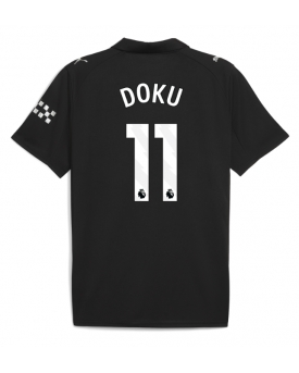 Billige Fotballdrakt Manchester City Jeremy Doku #11 Replika Bortedrakt 2025-26 Kortermet Billige Fotballdrakt Manchester City Jeremy Doku #11 Replika Bortedrakt 2025-26 Kortermet